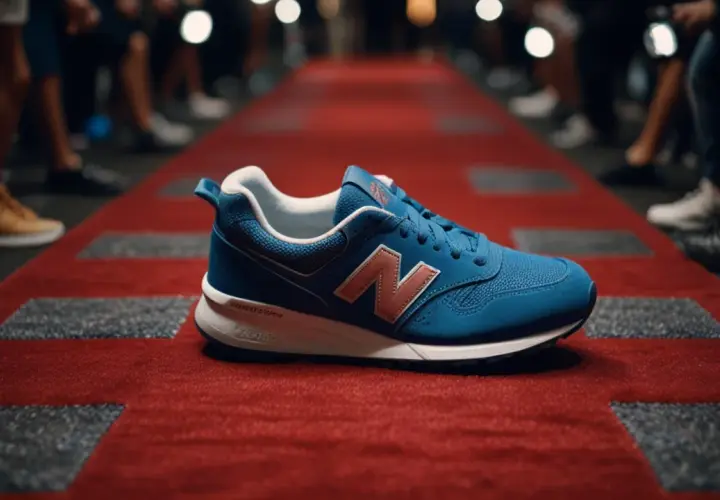 Dlaczego niebieskie buty New Balance stały się obsesją celebrytów?