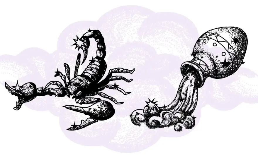 Skorpion i Wodnik - jak te znaki zodiaku się dogadują? Najważniejsze informacje