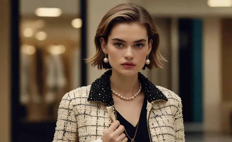 Czy żakiet tweedowy to nadal synonim elegancji według Chanel?