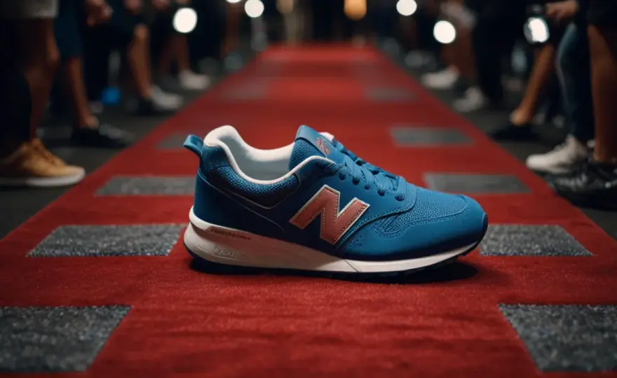 Dlaczego niebieskie buty New Balance stały się obsesją celebrytów?